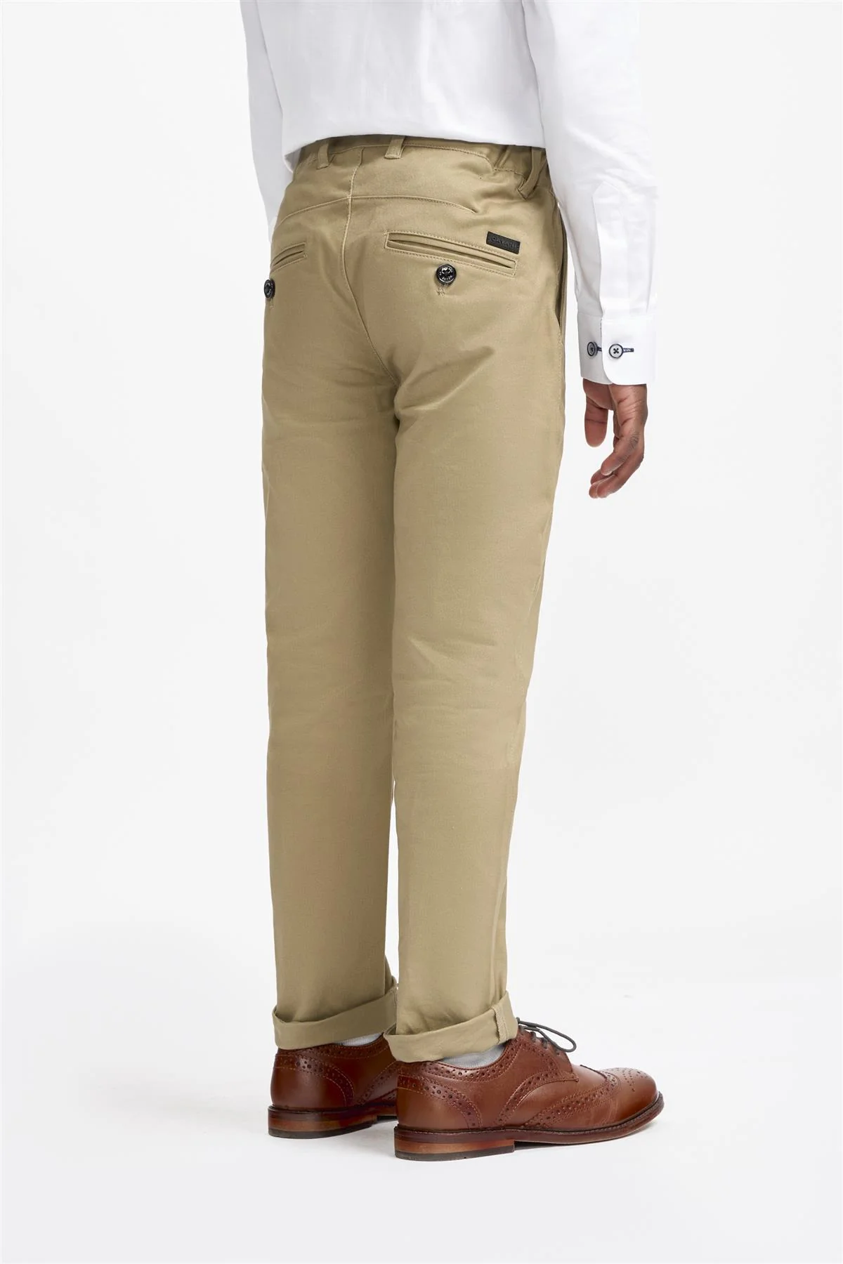 Boys Dakota Chinos Stone - Image 3