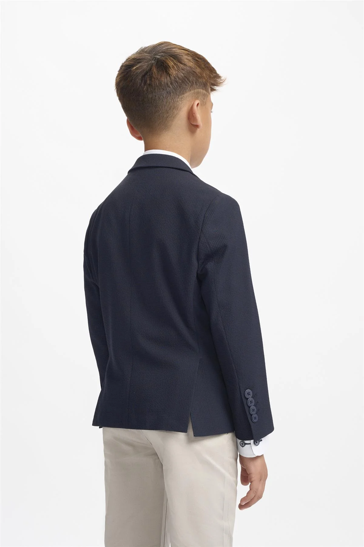 Boys Siren Navy Blazer - Image 3