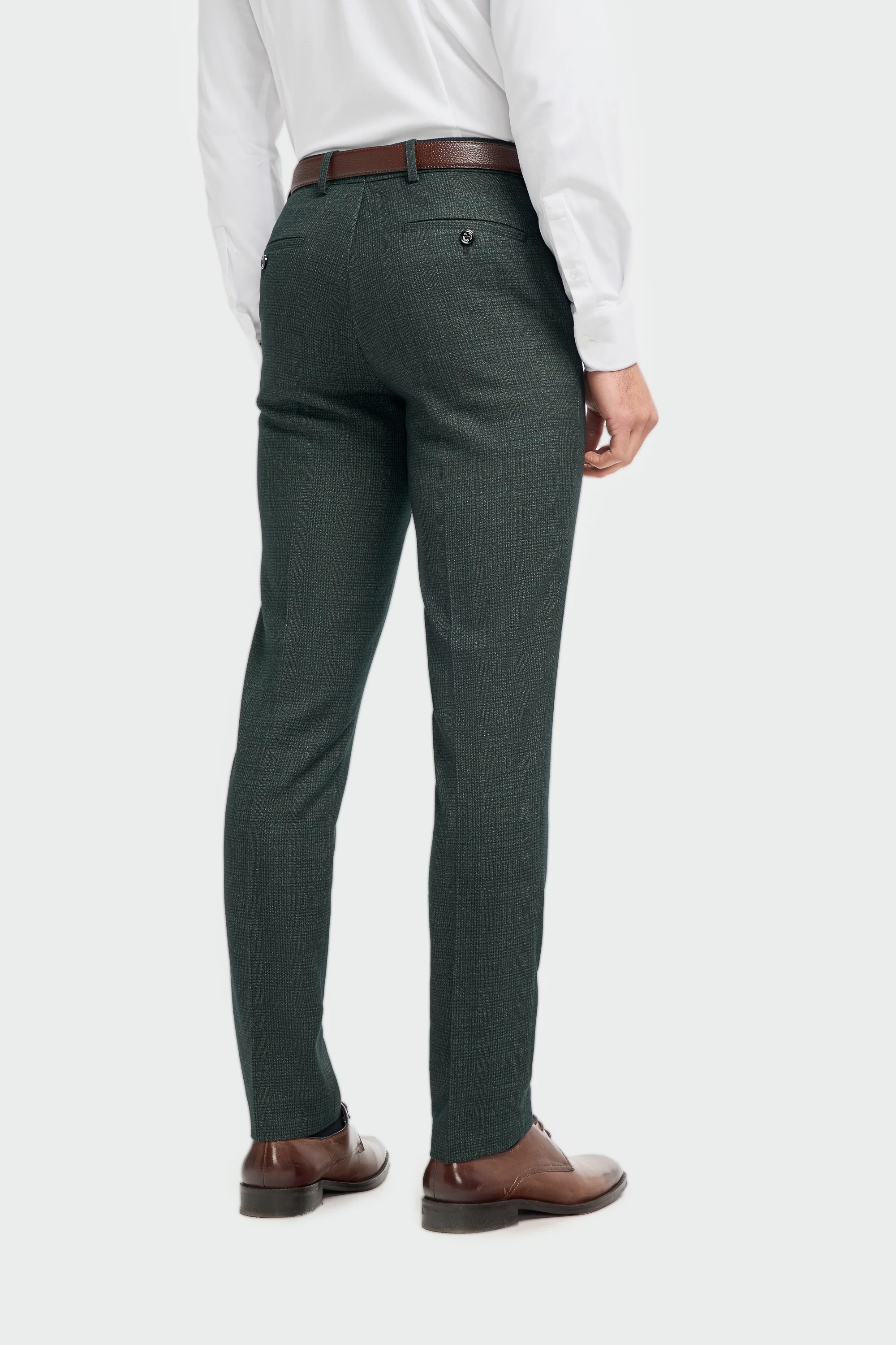 Caridi Olive Double Breasted Two Piece - Image 6