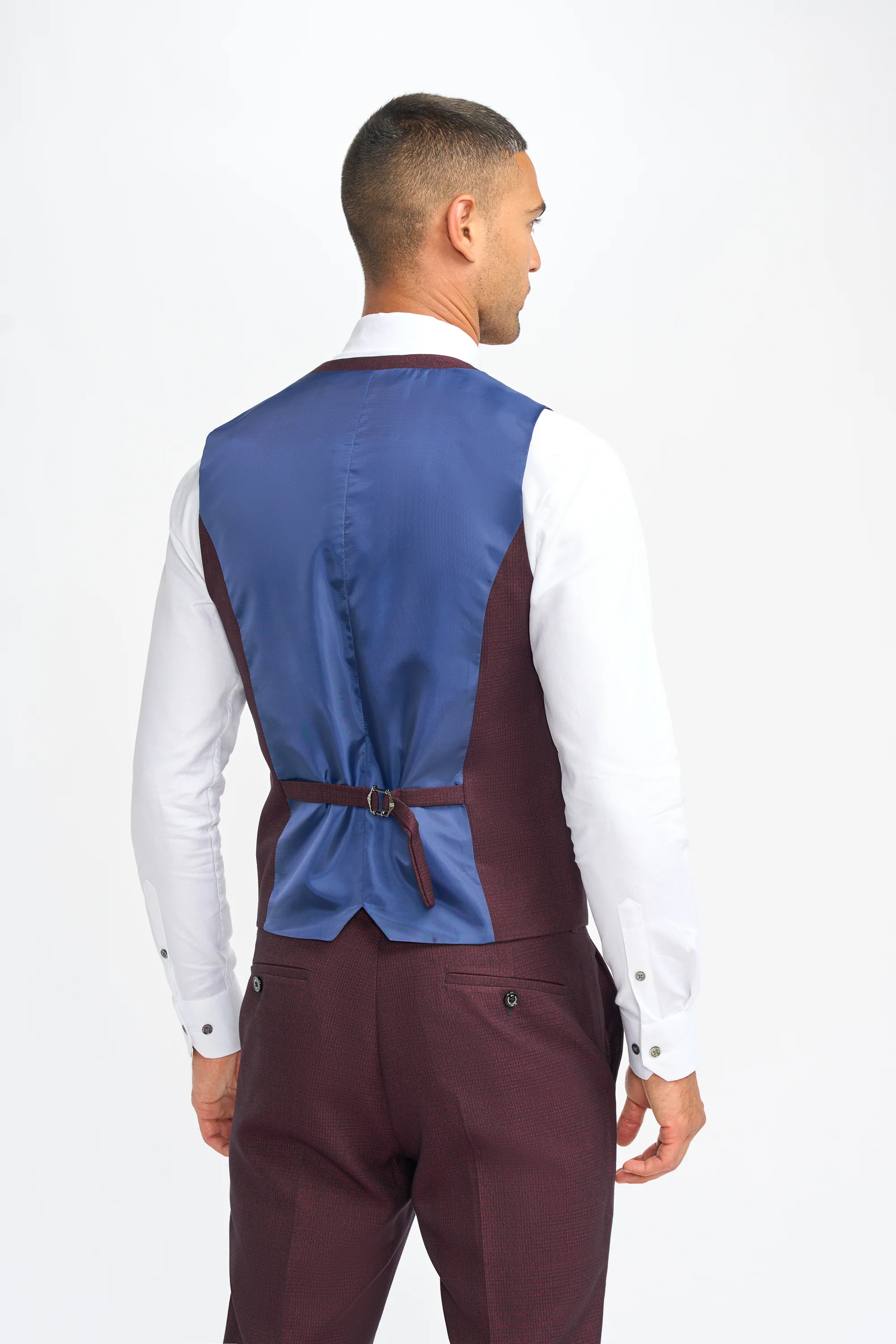 Caridi Wine Waistcoat - Image 4