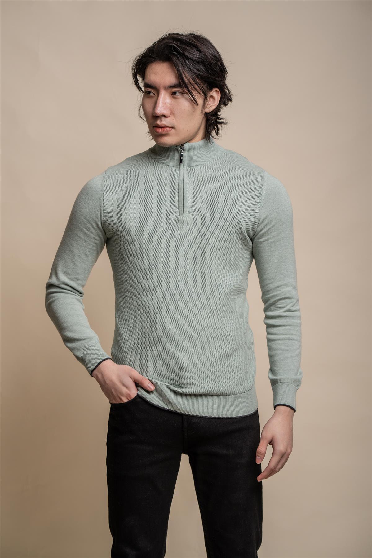 Kyle Half Zip Knit - Image 25