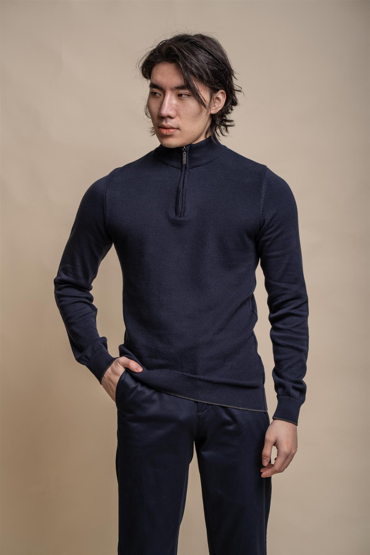 Kyle Half Zip Knit - Image 72