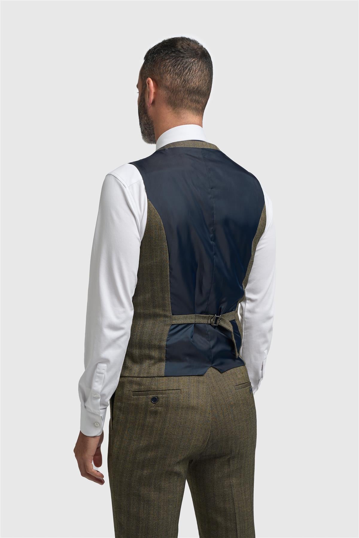 Damon Double Breasted Waistcoat - Image 3