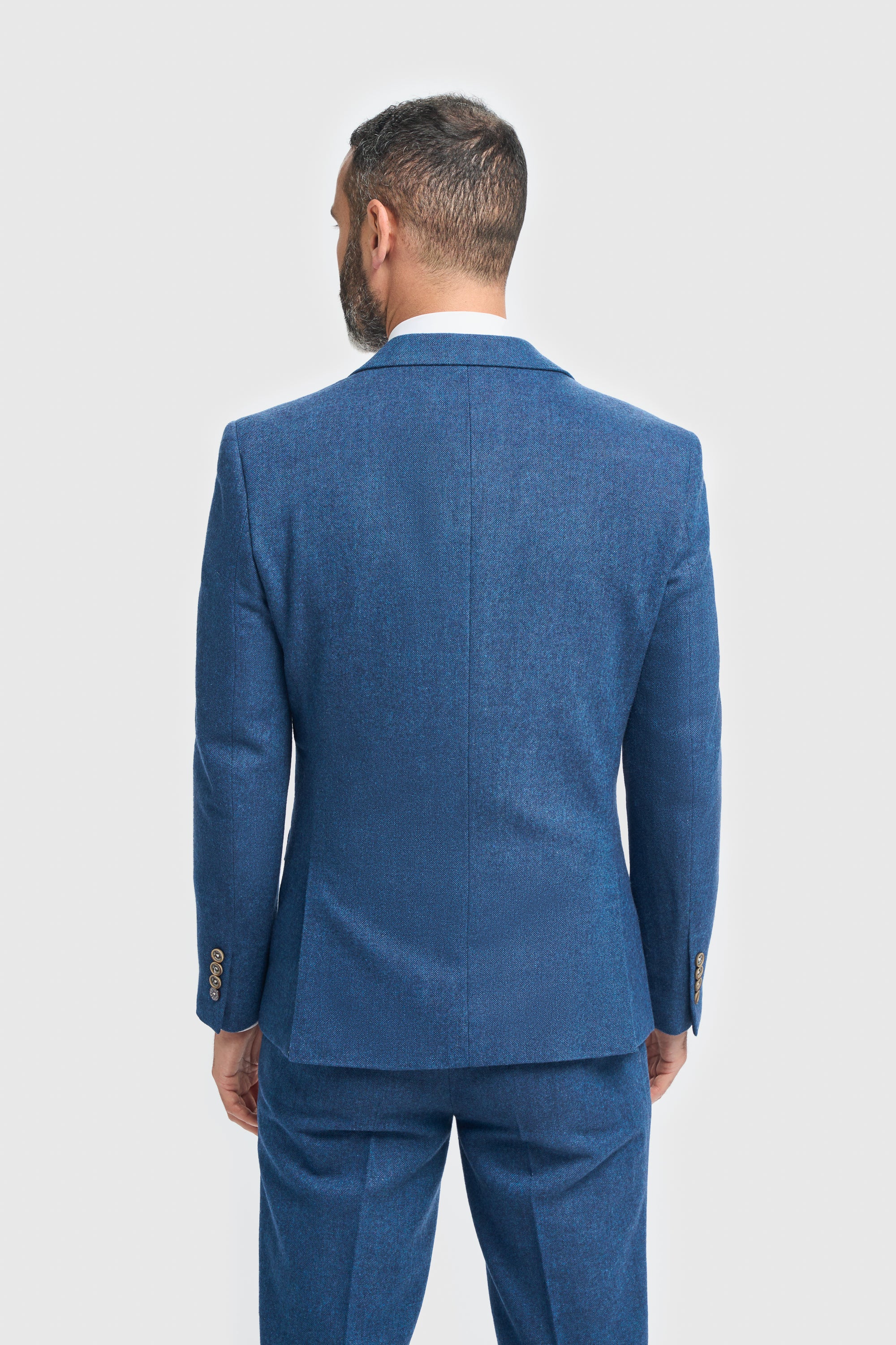 Blue Tweed Blazer - Image 5