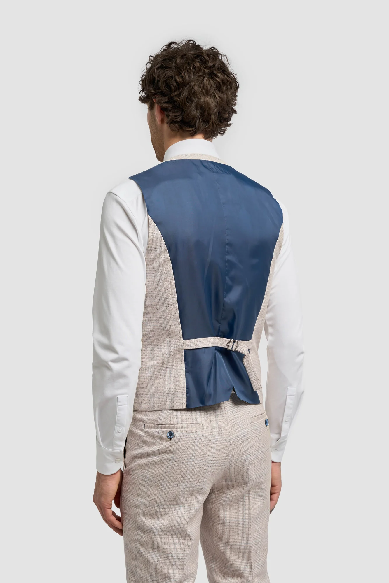 Caridi Beige Waistcoat - Image 3