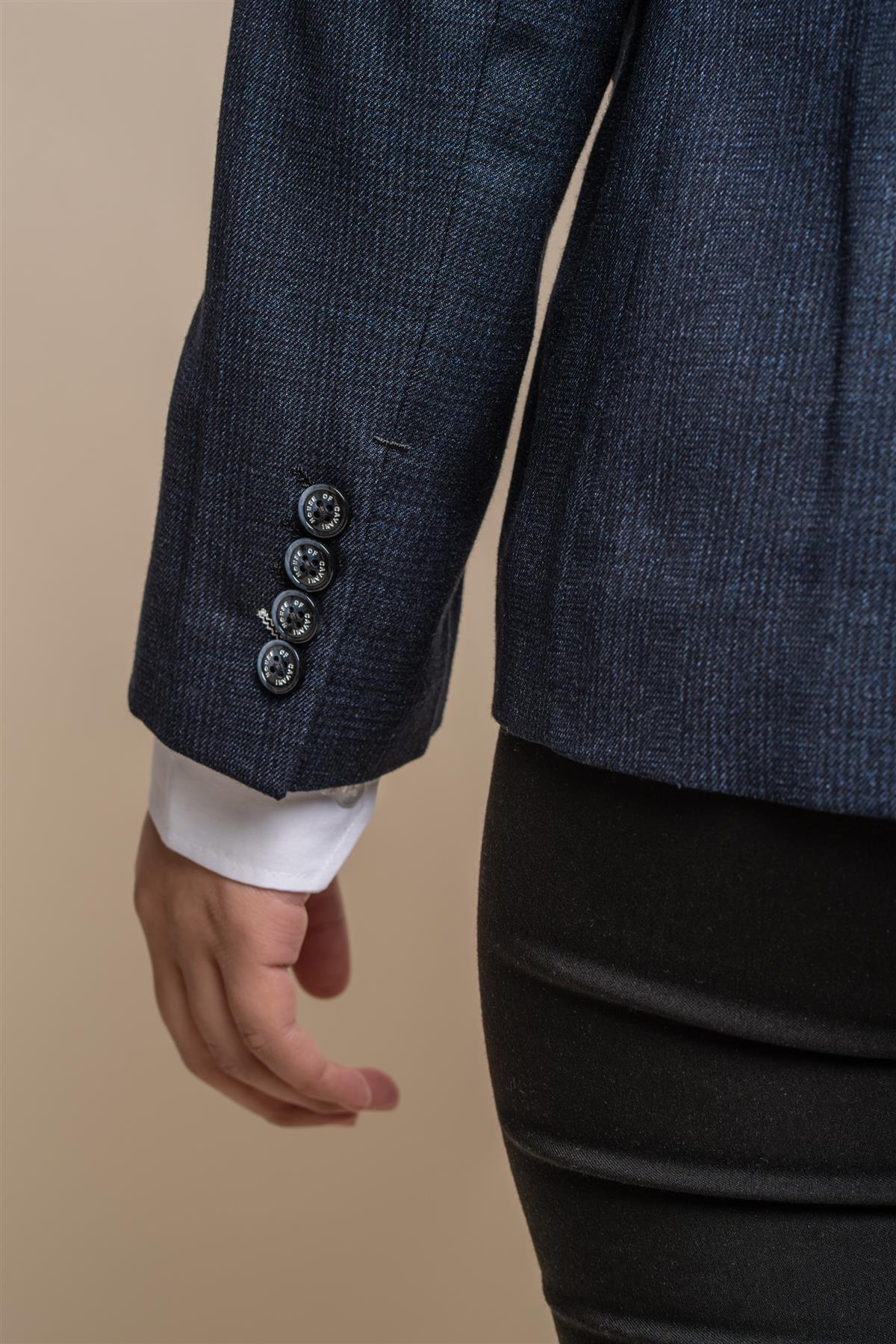 Ladies Caridi Navy Blazer - Image 5