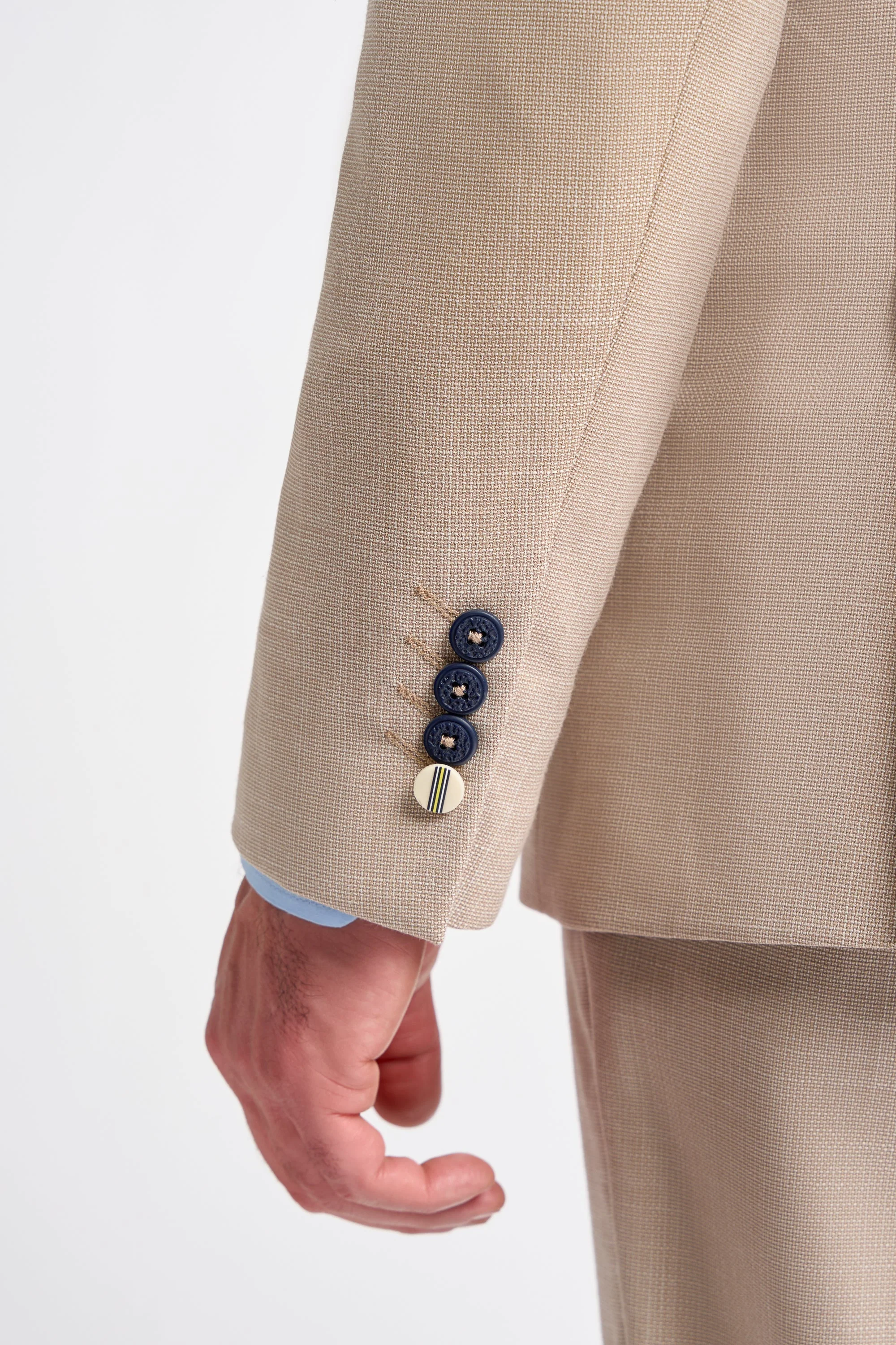 Miami Beige Three Piece Suit - Image 3