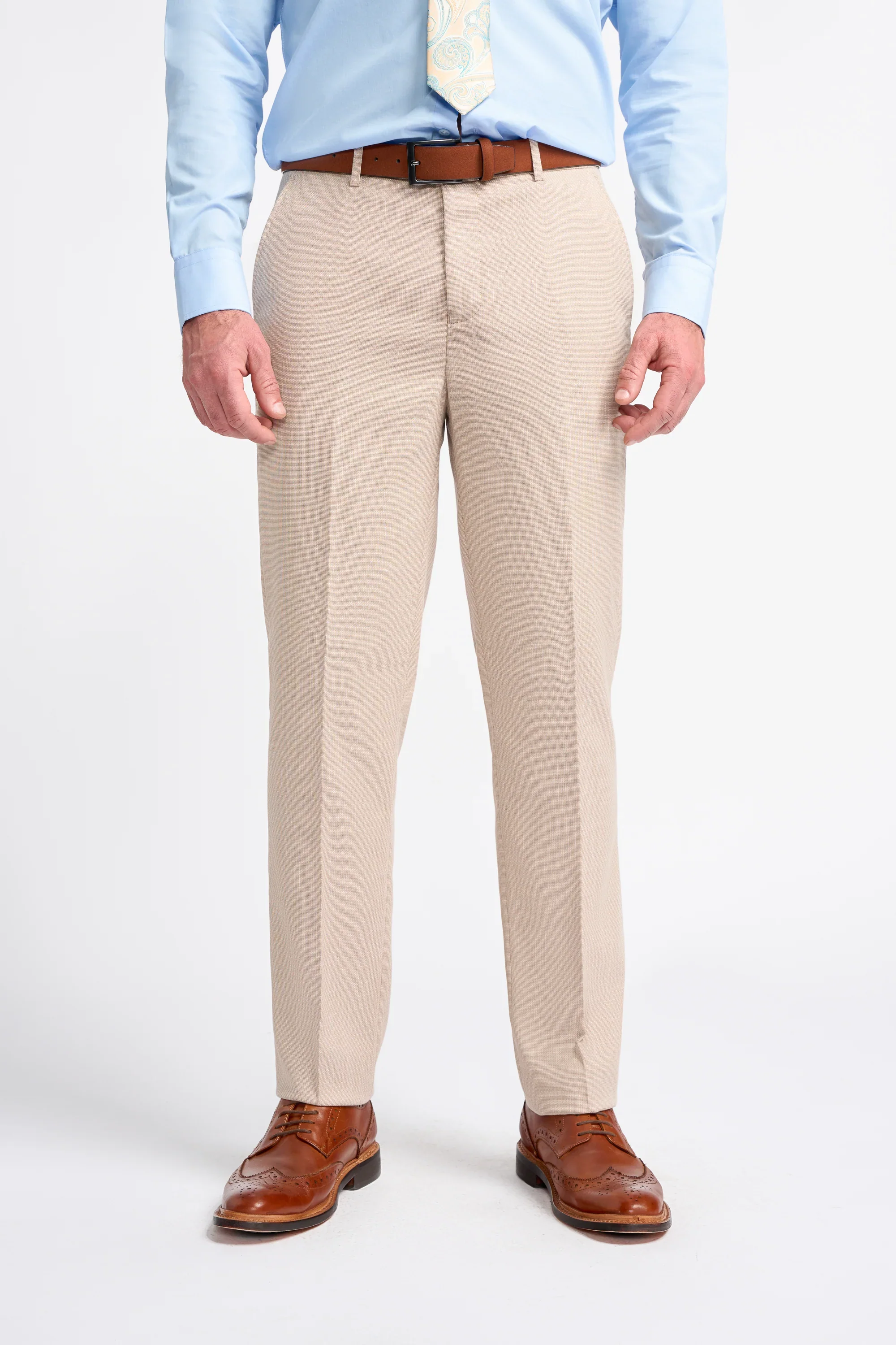 Miami Beige Three Piece Suit - Image 5