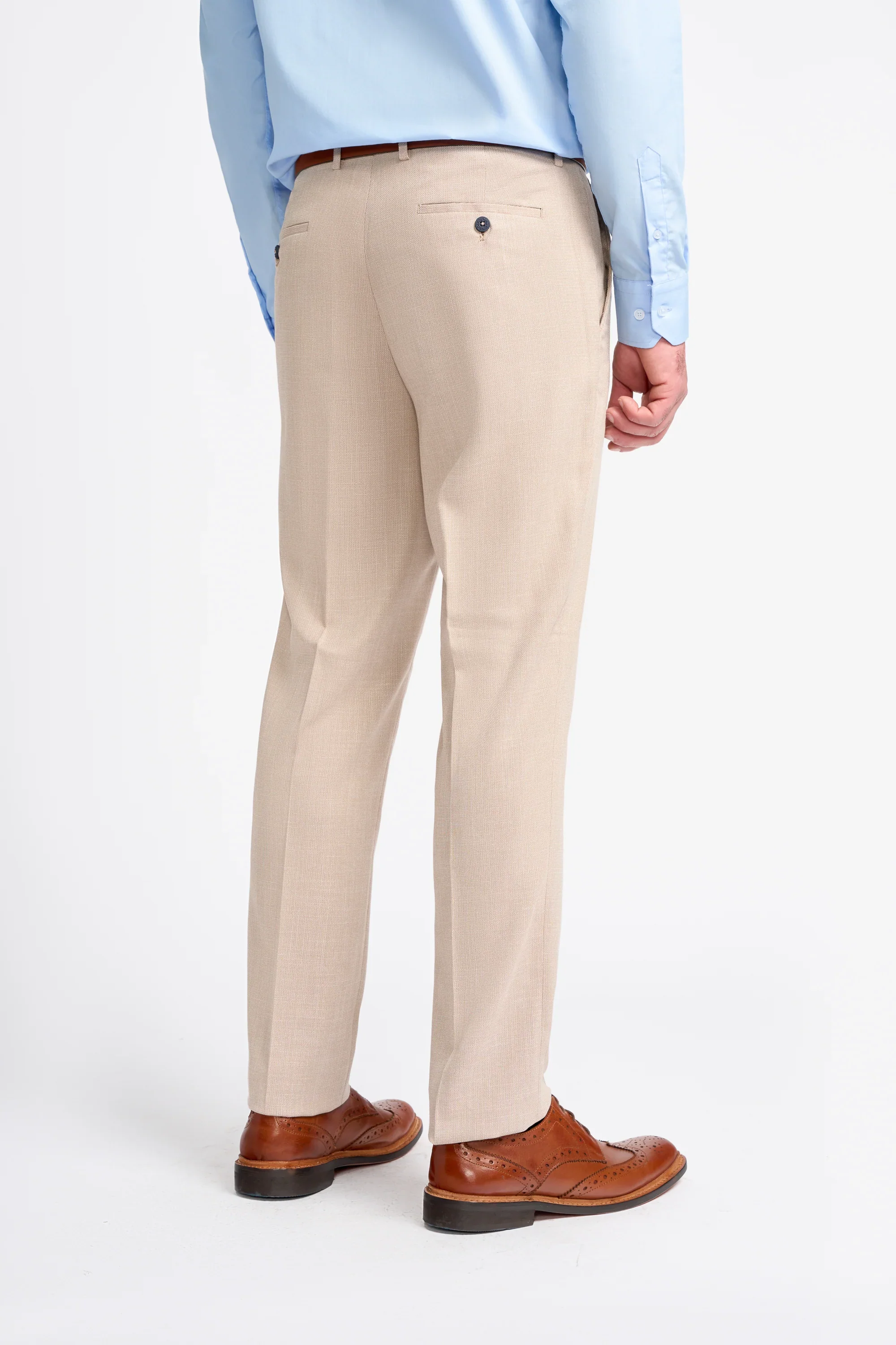 Miami Beige Three Piece Suit - Image 6