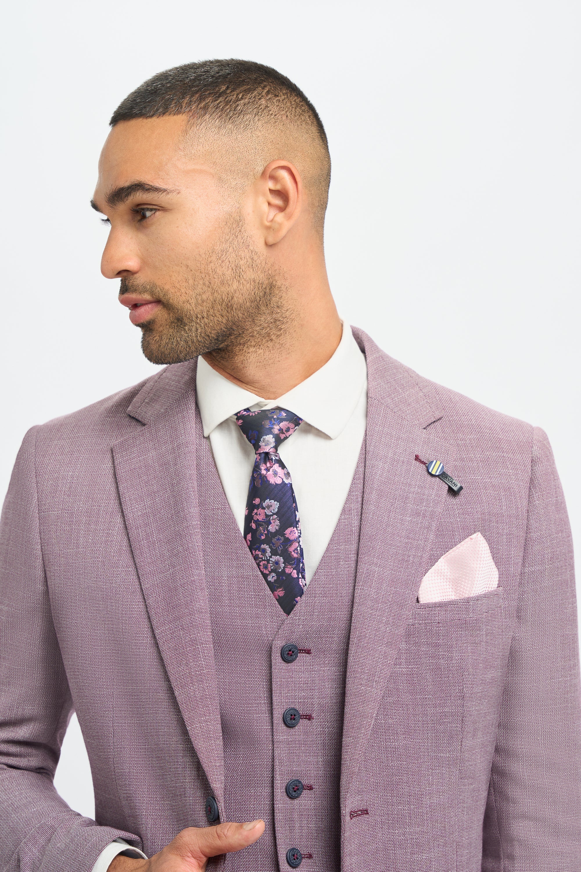 Miami Lilac Slim Fit Blazer - Image 4