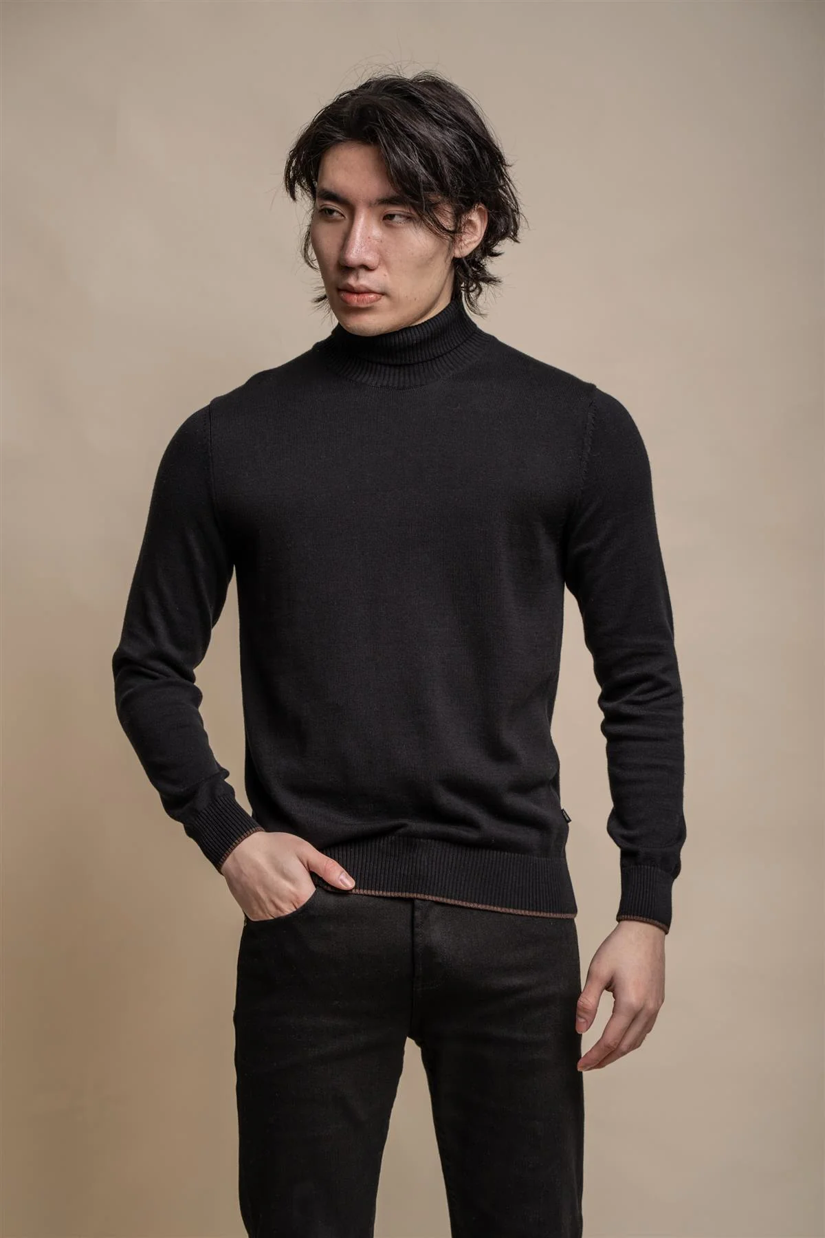 Karris Roll Neck Jumper - Image 5