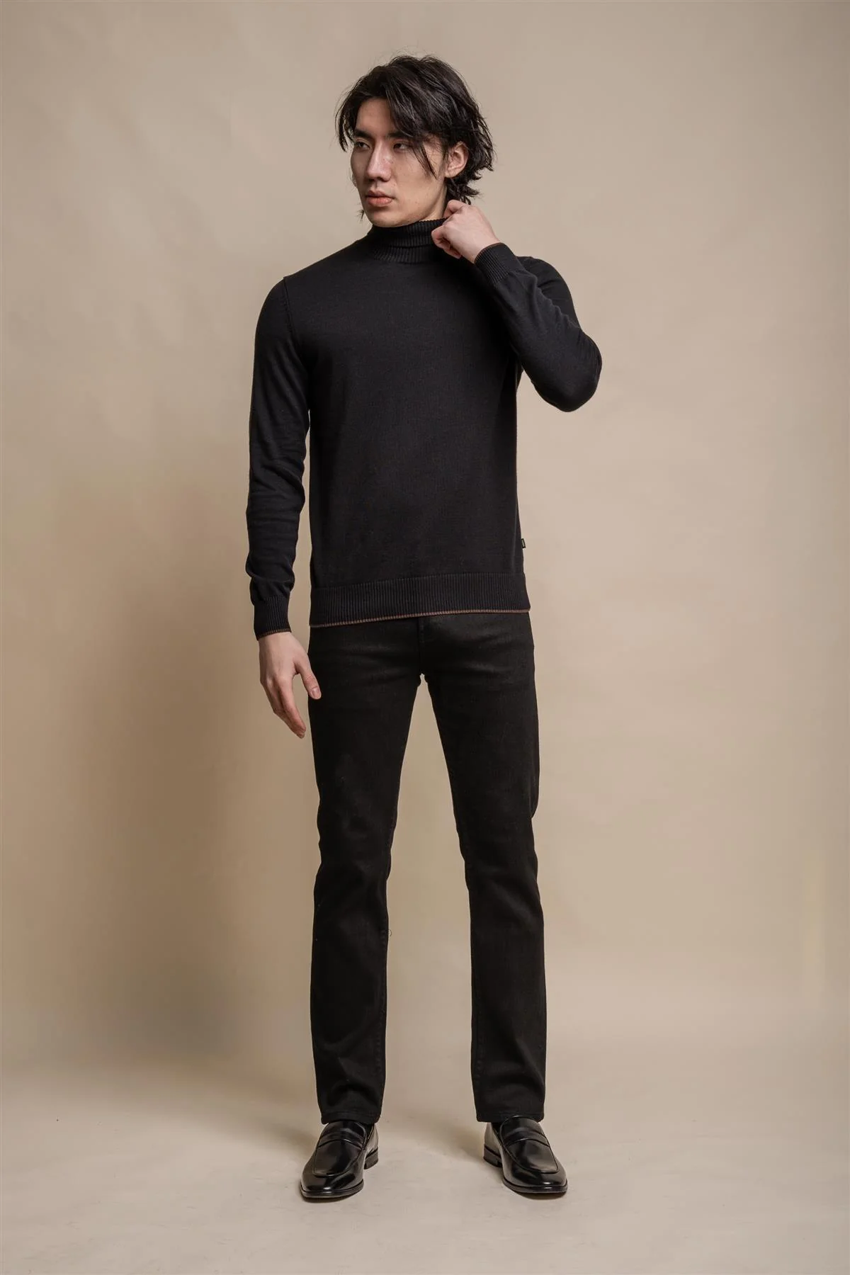 Karris Roll Neck Jumper - Image 6