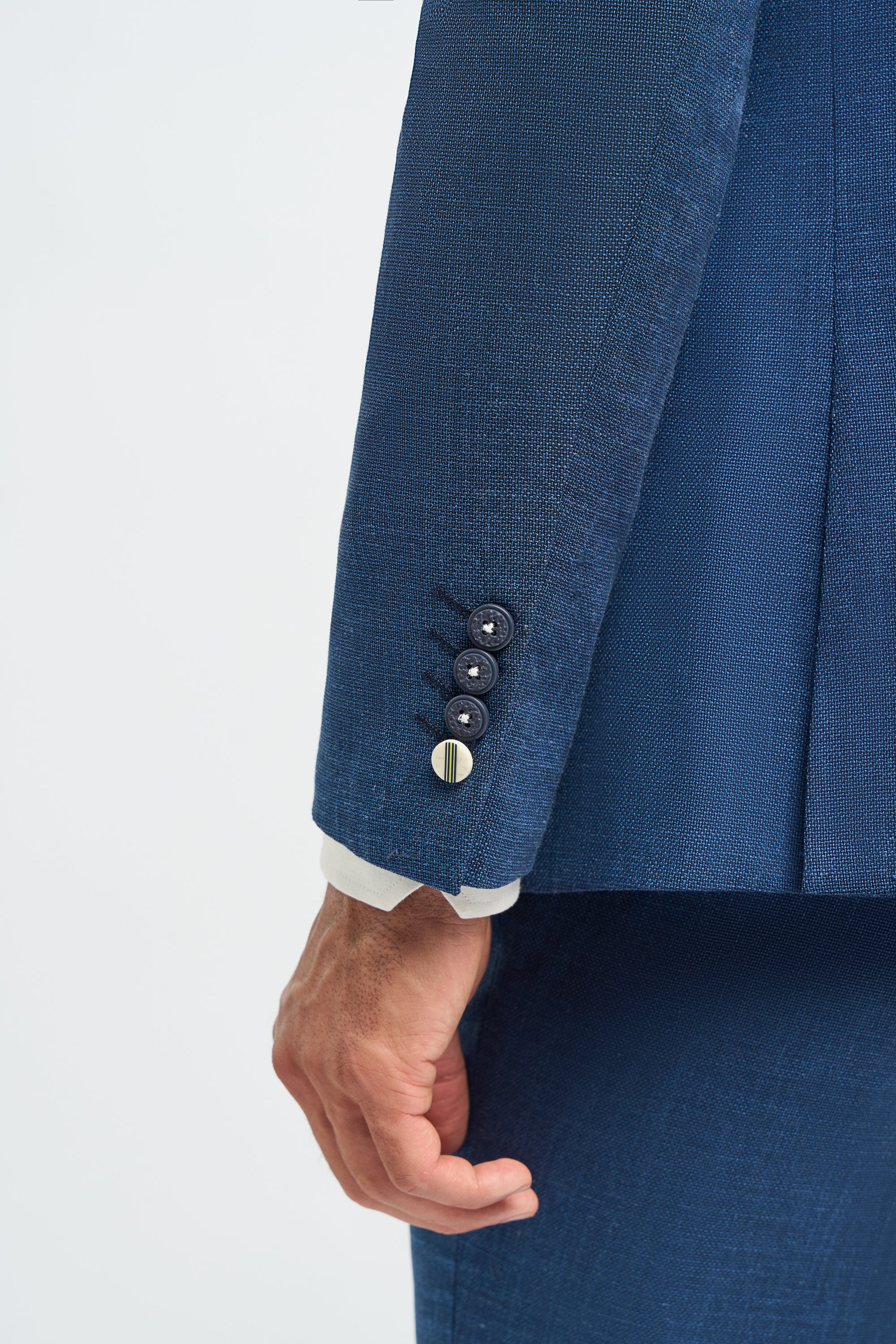 Miami Blue Slim Fit Blazer - Image 5