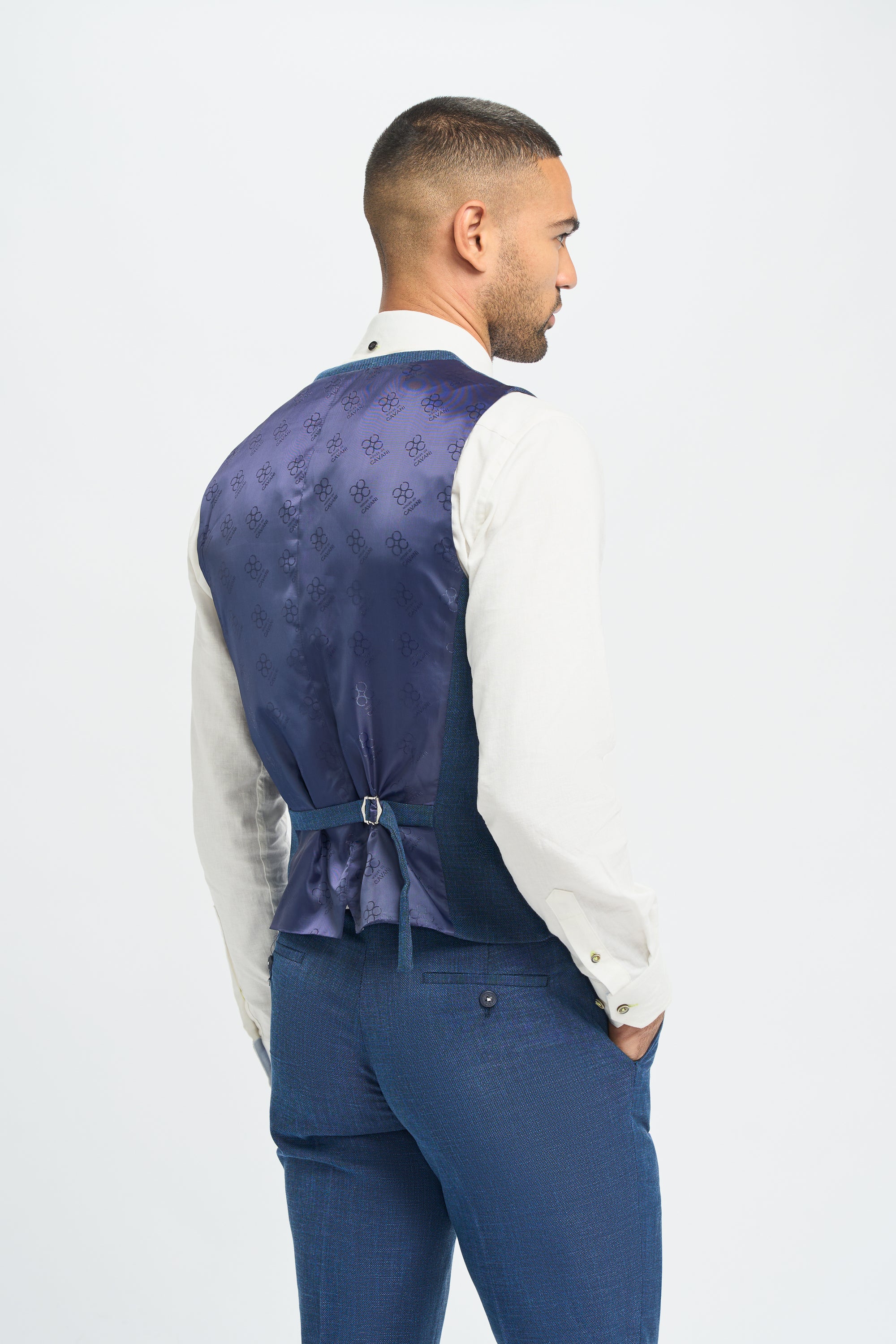 Miami Blue Waistcoat - Image 3
