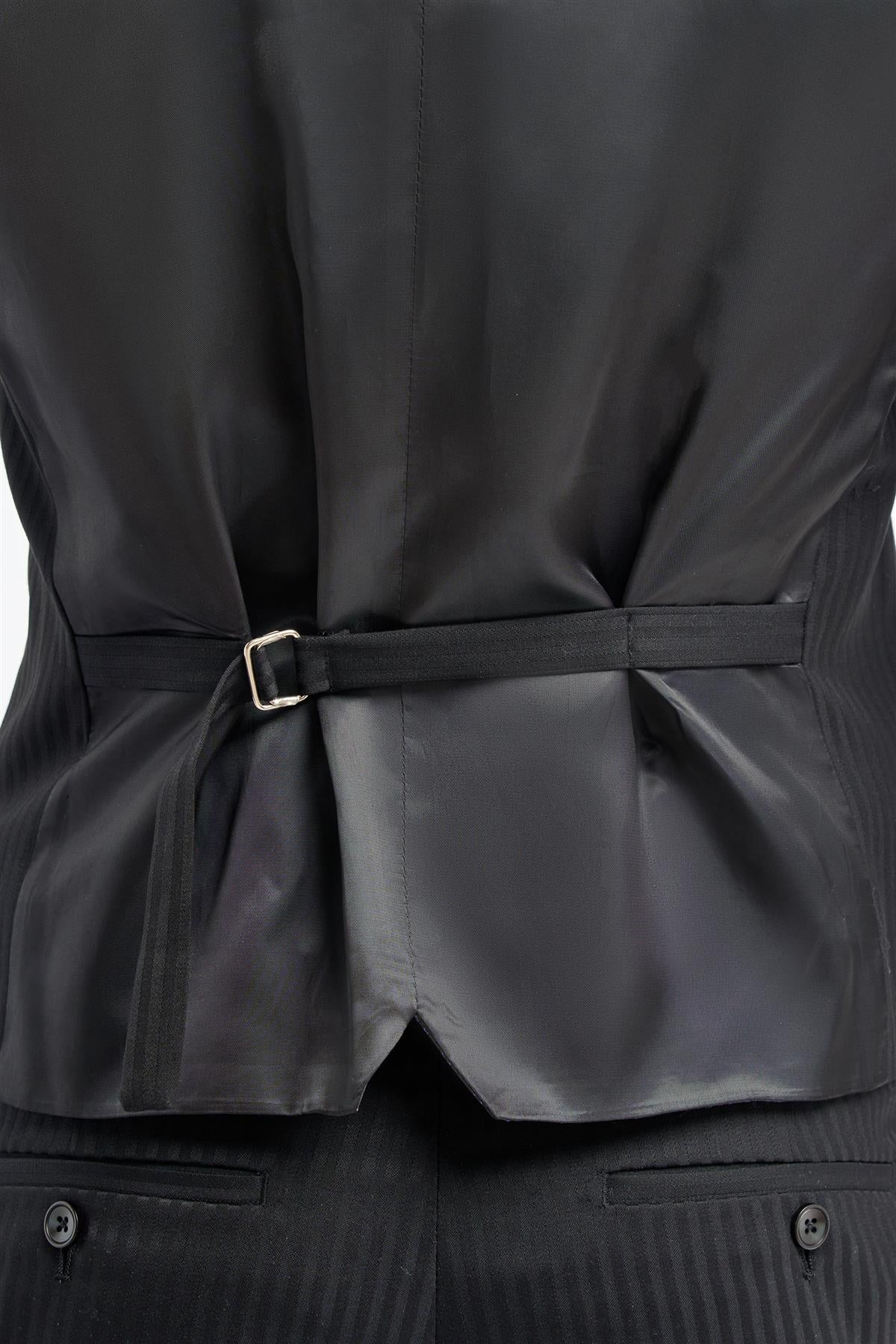 Roberto Black Waitcoat - Image 4