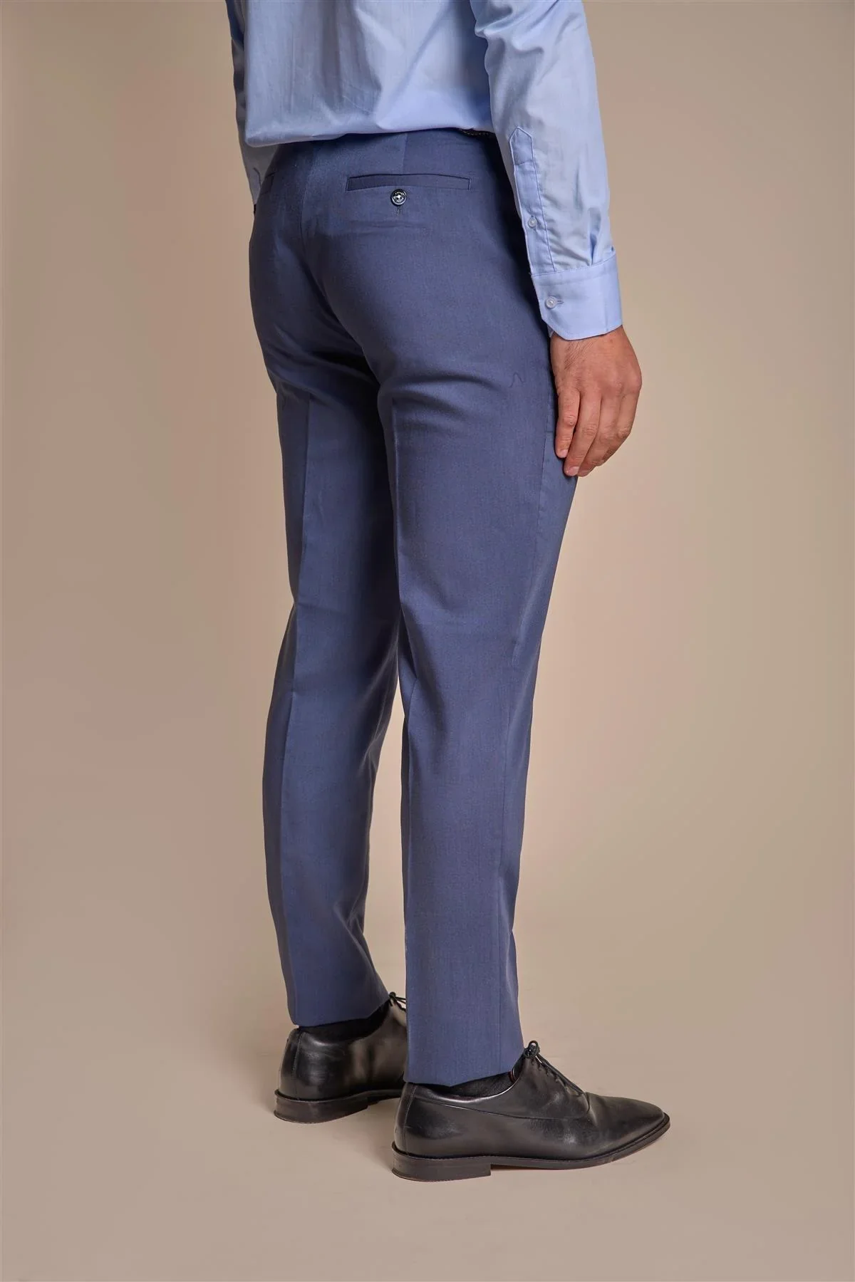 Teal Plain Three Piece Suit - Image 7